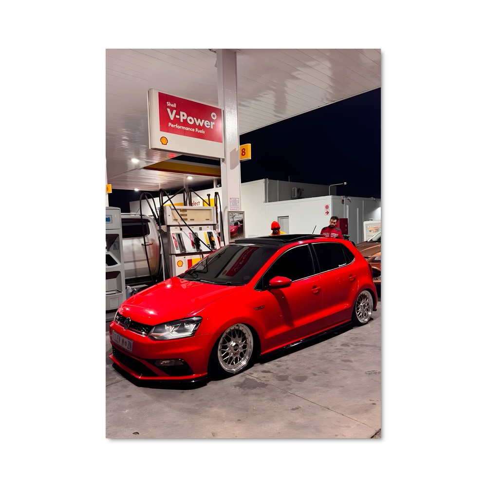 Poster GTI Polo raffiné